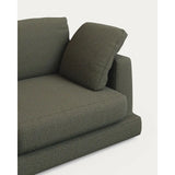 Gala 3-Sitzer-Sofa aus dunkelgrüner Chenille FSC Mix Credit 210 cm von Kave Home – Bild 6