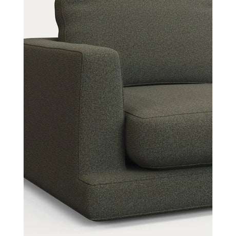 Gala 3-Sitzer-Sofa aus dunkelgrüner Chenille FSC Mix Credit 210 cm von Kave Home – Bild 7