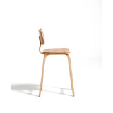 Gena-Hocker aus Eichenfurnier 65cm von Kave Home – Bild 3