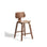 Gena-Hocker aus Nussbaumfurnier oder Eichenfurnier 65cm von Kave Home – Bild 1