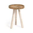 Glenda runder Beistelltisch aus massivem Teakholz Ø 35 cm von Kave Home – Bild 6