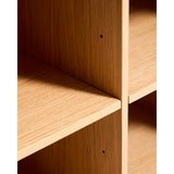 Highboard Norlen mit 4 Türen in Eichenfurnier mit naturfarbenem Finish FSC Mix Credit 100 x 163 cm von Kave Home – Bild 9