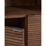 Highboard Norlen mit 4 Türen in Nussbaumfurnier FSC Mix Credit 100 x 163 cm von Kave Home – Produktbild 14