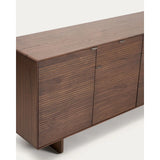 Highboard Norlen mit 4 Türen und 2 Schubläden in Nussbaumfurnier FSC Mix Credit 194,5 x 78 cm von Kave Home – Produktbild 12