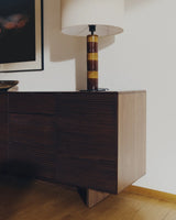 Highboard Norlen mit 4 Türen und 2 Schubläden in Nussbaumfurnier FSC Mix Credit 194,5 x 78 cm von Kave Home – Produktbild 5