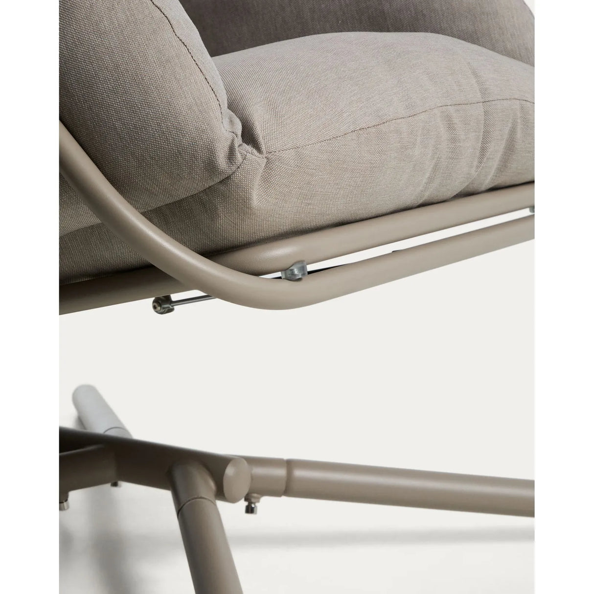 Hängesessel Livadi aus Stahl und taupefarbenem Seil von Kave Home – Bild 10