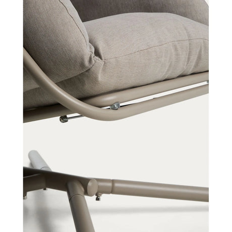 Hängesessel Livadi aus Stahl und taupefarbenem Seil von Kave Home – Bild 10