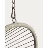 Hängesessel Livadi aus Stahl und taupefarbenem Seil von Kave Home – Bild 11