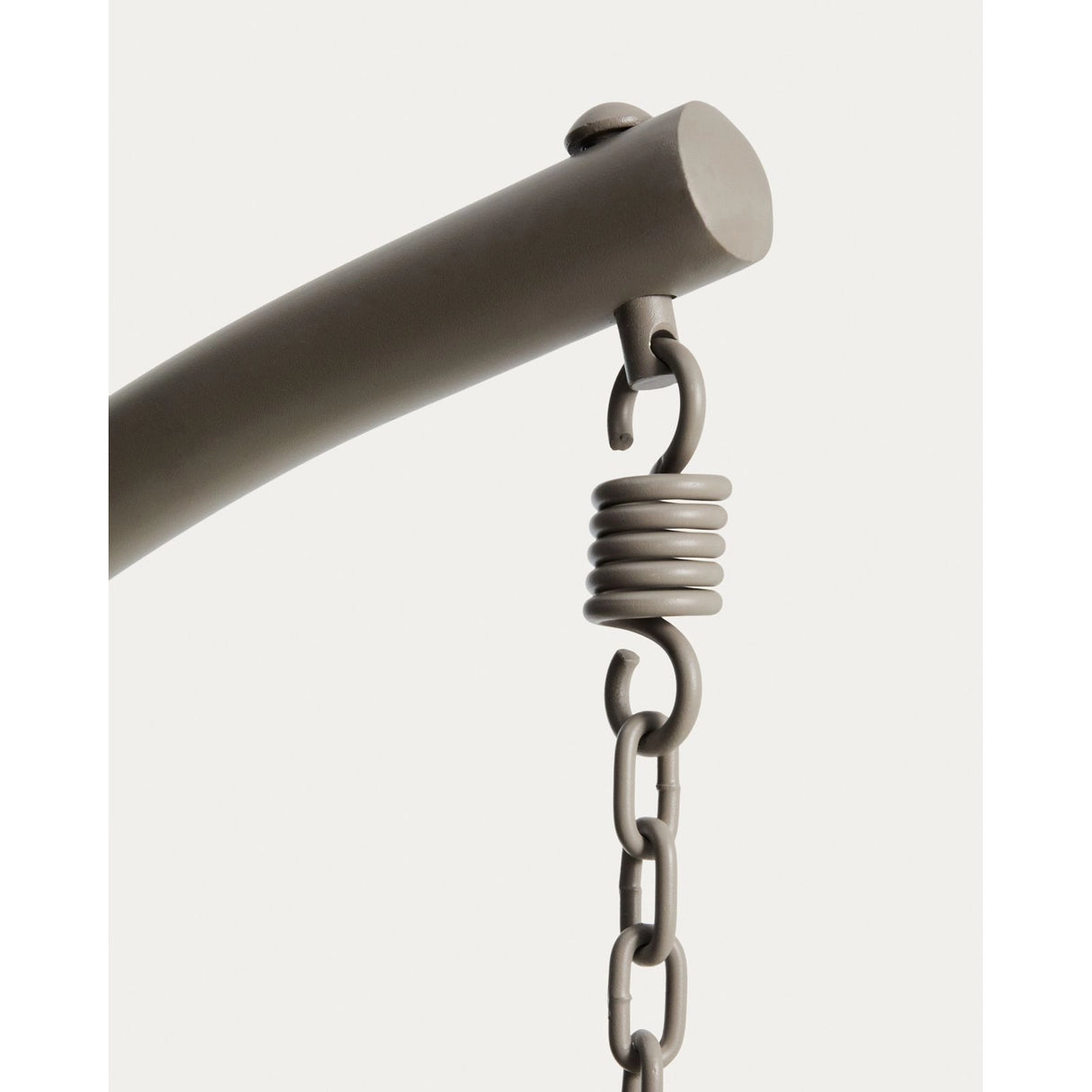 Hängesessel Livadi aus Stahl und taupefarbenem Seil von Kave Home – Bild 12