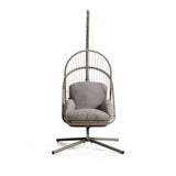 Hängesessel Livadi aus Stahl und taupefarbenem Seil von Kave Home – Bild 7