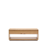 Hochklappbarer Couchtisch Alguema aus Eichenfurnier mit naturfarbenem Finish 120 x 60 cm von Kave Home – Bild 1