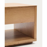 Hochklappbarer Couchtisch Alguema aus Eichenfurnier mit naturfarbenem Finish 120 x 60 cm von Kave Home – Bild 11