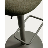 Hocker Arino aus Chenille und Metallbeinen, 65 cm von Kave Home – Bild 10