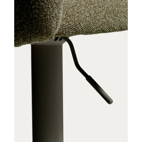 Hocker Arino aus Chenille und Metallbeinen, 65 cm von Kave Home – Bild 11