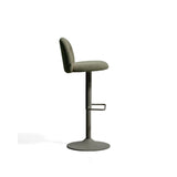 Hocker Arino aus Chenille und Metallbeinen, 65 cm von Kave Home – Bild 4