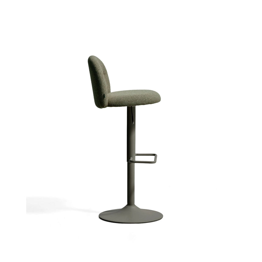 Hocker Arino aus Chenille und Metallbeinen, 65 cm von Kave Home – Bild 4