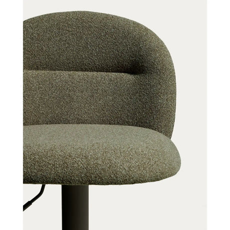 Hocker Arino aus Chenille und Metallbeinen, 65 cm von Kave Home – Bild 8