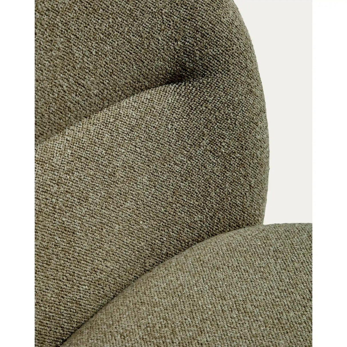 Hocker Arino aus Chenille und Metallbeinen, 65 cm von Kave Home – Bild 9