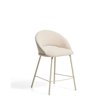 Hocker Bonali mit Chenille und Metallbeinen, FSC Mix Credit, 65 cm von Kave Home – Bild 1