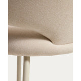 Hocker Bonali mit Chenille und Metallbeinen, FSC Mix Credit, 65 cm von Kave Home – Bild 10