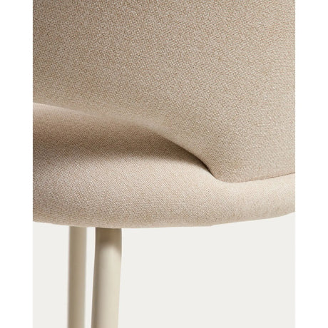 Hocker Bonali mit Chenille und Metallbeinen, FSC Mix Credit, 65 cm von Kave Home – Bild 10