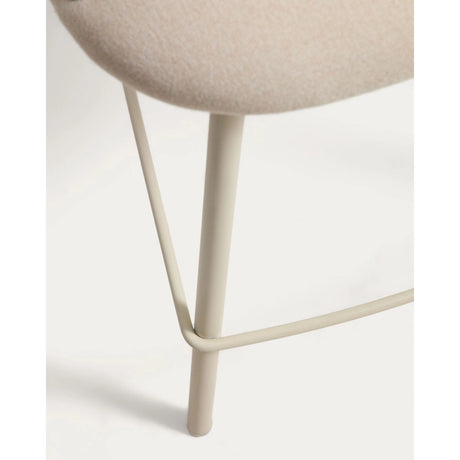 Hocker Bonali mit Chenille und Metallbeinen, FSC Mix Credit, 65 cm von Kave Home – Bild 11