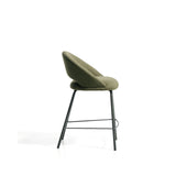 Hocker Bonali mit grüner Chenille und grünen Metallbeinen, FSC Mix Credit, 65 cm von Kave Home – Bild 4