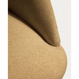 Hocker Bonali mit senfgelber Chenille und Beinen aus senfgelbem Metall, FSC Mix Credit, 65 cm von Kave Home – Bild 9