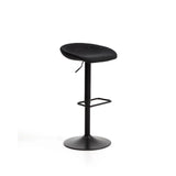 Hocker Danua aus Chenille und Stahl, 68–89 cm, FSC 100 % von Kave Home – Bild 1