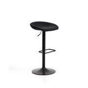 Hocker Danua aus Chenille und Stahl, 68–89 cm, FSC 100 % von Kave Home – Bild 1