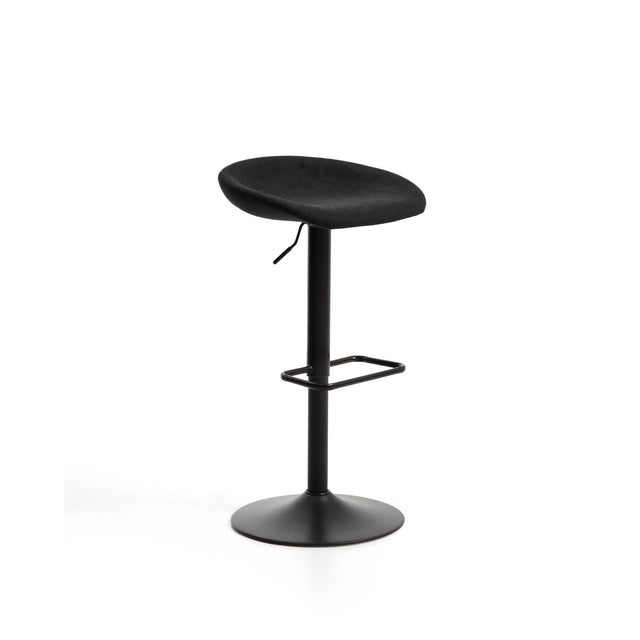Hocker Danua aus Chenille und Stahl, 68–89 cm, FSC 100 % von Kave Home – Bild 1