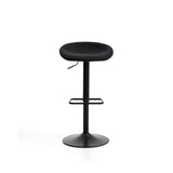 Hocker Danua aus Chenille und Stahl, 68–89 cm, FSC 100 % von Kave Home – Bild 4