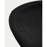 Hocker Danua aus Chenille und Stahl, 68–89 cm, FSC 100 % von Kave Home – Bild 9
