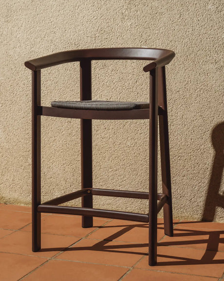 Hocker Erice aus Aluminium und Seil, 65 cm von Kave Home – Bild 3