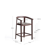 Hocker Erice aus Aluminium und Seil, 65 cm von Kave Home – Bild 5