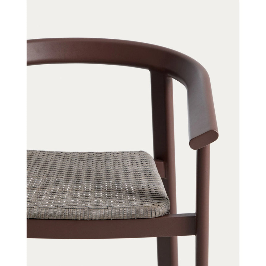 Hocker Erice aus Aluminium und Seil, 65 cm von Kave Home – Bild 8