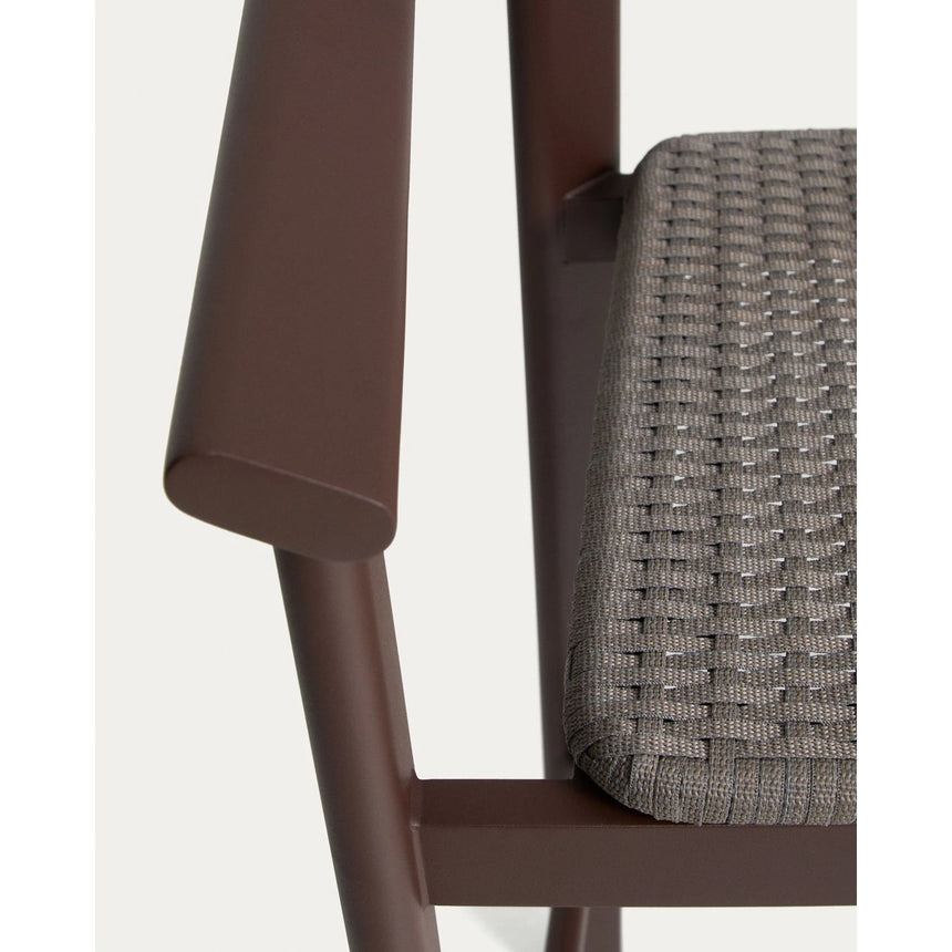 Hocker Erice aus Aluminium und Seil, 75 cm von Kave Home – Bild 12