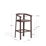 Hocker Erice aus Aluminium und Seil, 75 cm von Kave Home – Bild 5