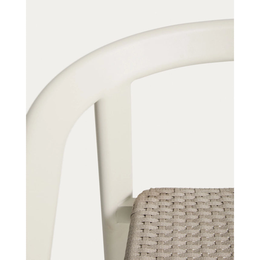 Hocker Erice aus Aluminium und ecrufarbenem Seil, 65 cm von Kave Home – Bild 13
