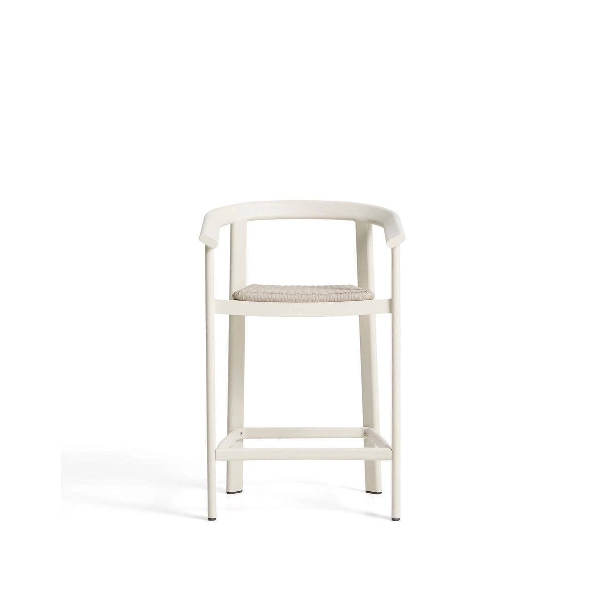 Hocker Erice aus Aluminium und ecrufarbenem Seil, 65 cm von Kave Home – Bild 8