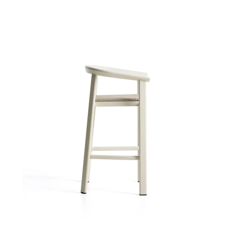 Hocker Erice aus Aluminium und ecrufarbenem Seil, 75 cm von Kave Home – Bild 1