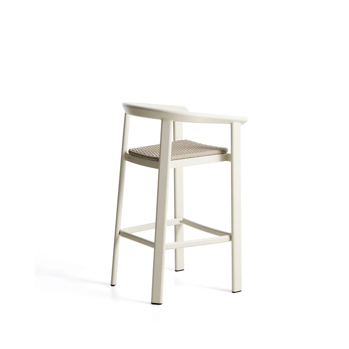 Hocker Erice aus Aluminium und ecrufarbenem Seil, 75 cm von Kave Home – Bild 5