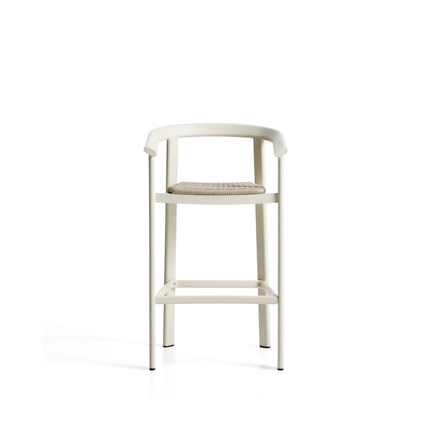Hocker Erice aus Aluminium und ecrufarbenem Seil, 75 cm von Kave Home – Bild 6