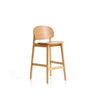 Hocker Ludara aus Eichenfurnier, 65 cm von Kave Home – Bild 1
