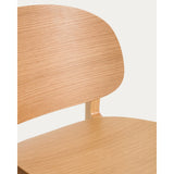 Hocker Ludara aus Eichenfurnier, 65 cm von Kave Home – Bild 10