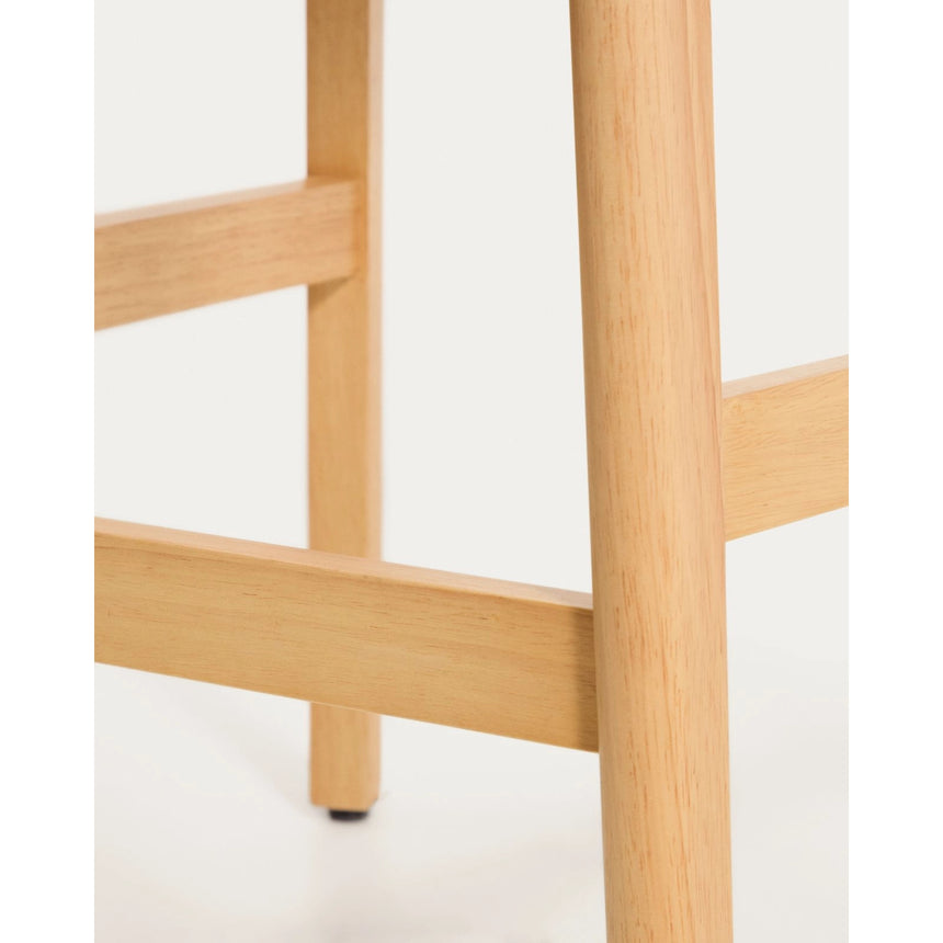 Hocker Ludara aus Eichenfurnier, 65 cm von Kave Home – Bild 12