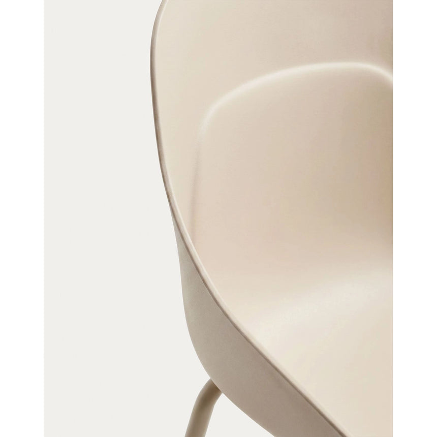 Hocker Sanile mit Stahlbeinen, 74 cm von Kave Home – Bild 10