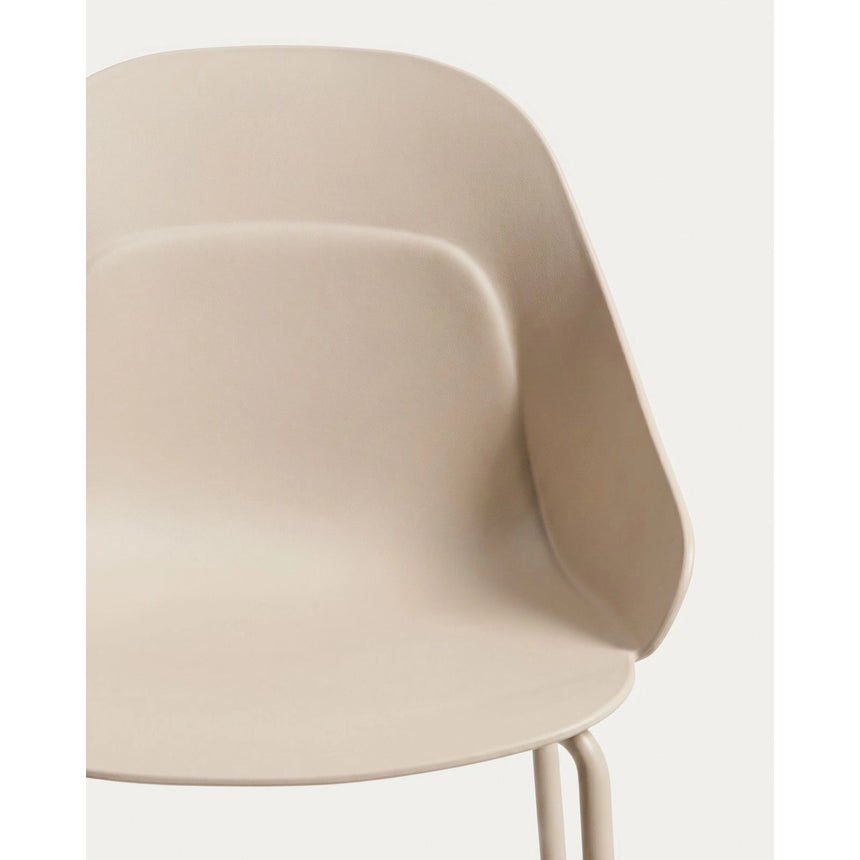Hocker Sanile mit Stahlbeinen, 74 cm von Kave Home – Bild 8