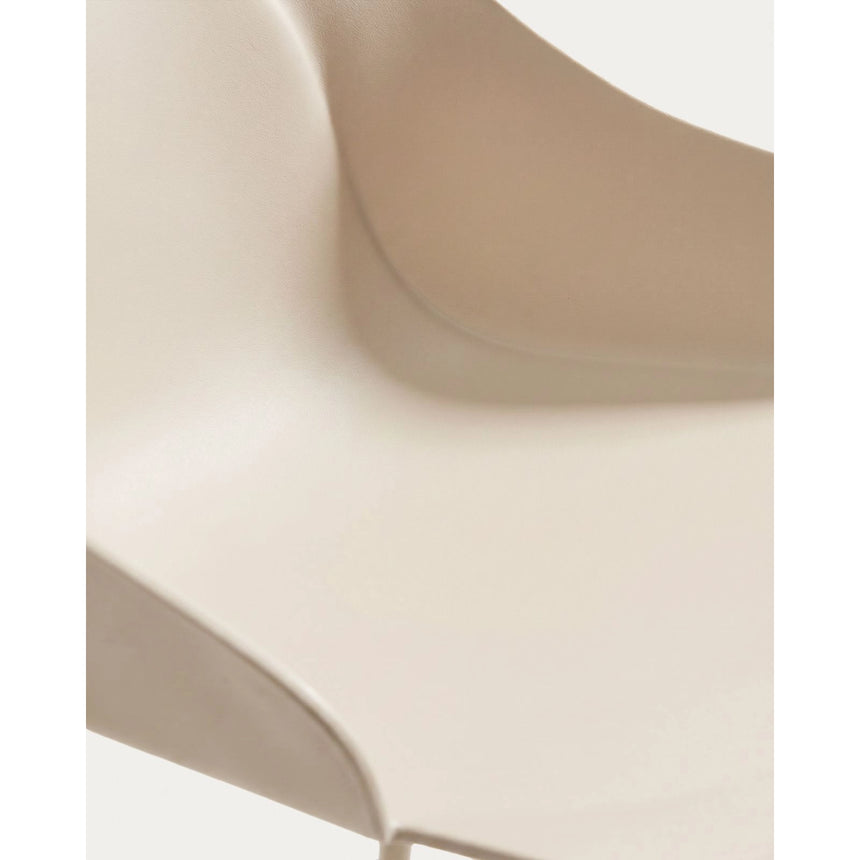 Hocker Sanile mit Stahlbeinen, 74 cm von Kave Home – Bild 9