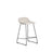 Hocker Zahara mit beiger Chenille und Stahlbeinen mit schwarzem Finish, 65 cm, FSC 100 % von Kave Home – Bild 1